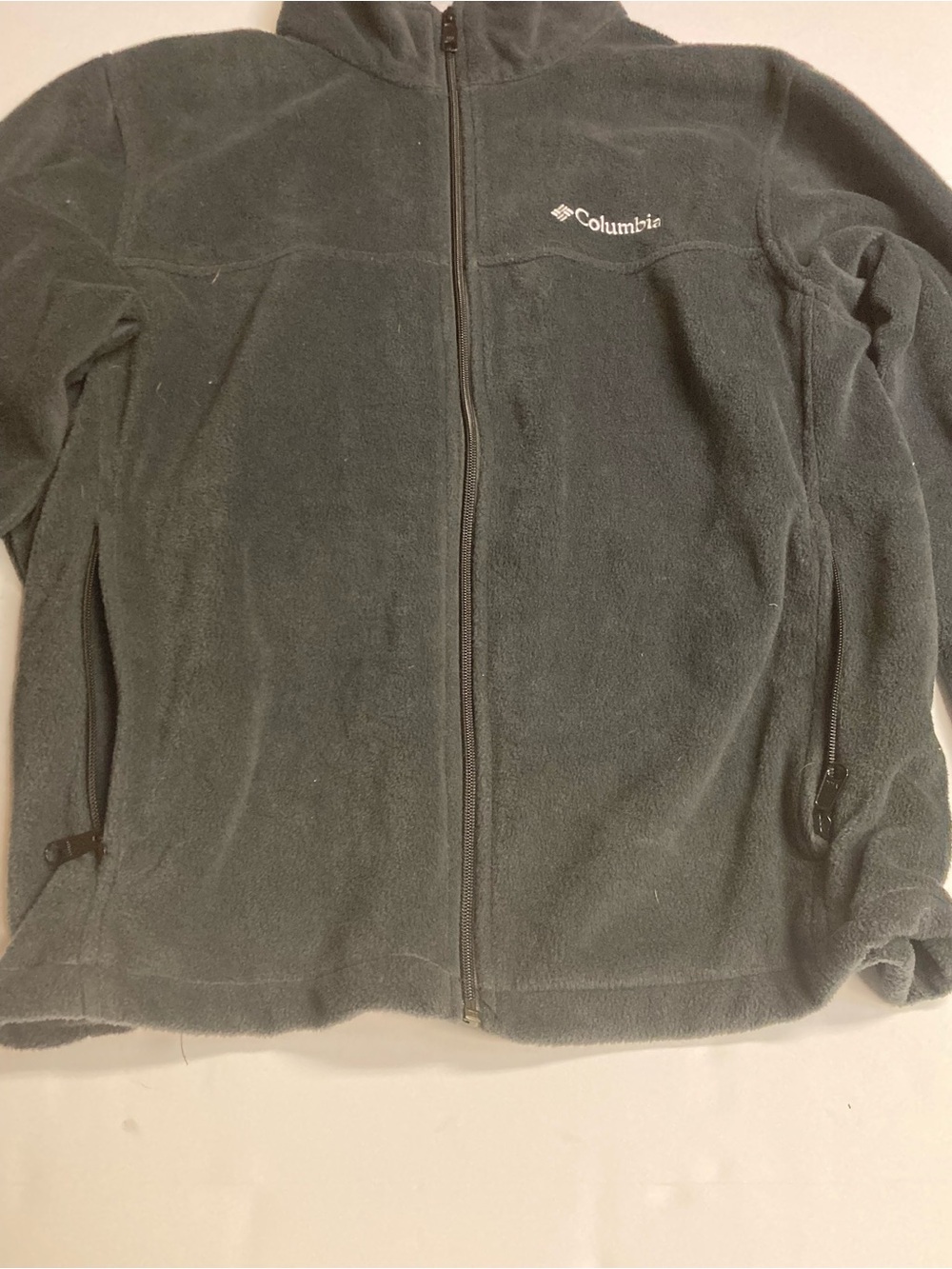 Columbia Full-Zip Fleece Jacket - Dark Grey